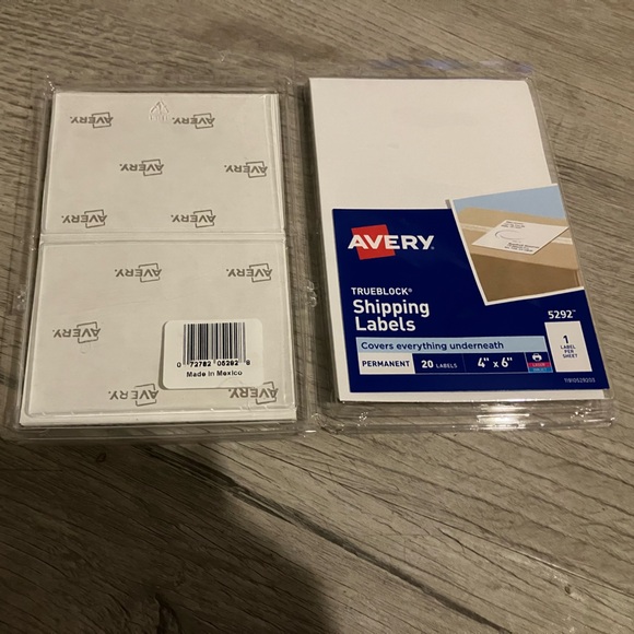 Avery Trueblock Permanent Shipping Labels - Picture 4 of 4